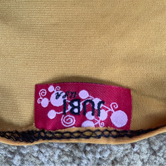 NWOT Women’s Mustard flower print shirt floral vest connected vintage 🏵️💐 - Picture 11 of 12